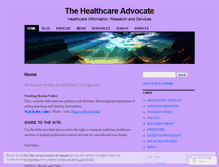 Tablet Screenshot of healthcarerx.wordpress.com