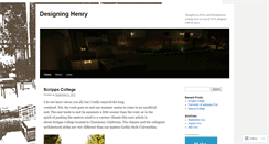 Desktop Screenshot of designinghenry.wordpress.com