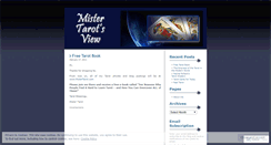 Desktop Screenshot of mistertarot.wordpress.com
