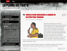 Tablet Screenshot of laplumadelpauto.wordpress.com