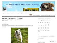 Tablet Screenshot of amicidifidoenonsolo.wordpress.com