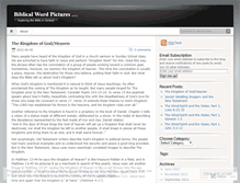Tablet Screenshot of biblicalwordpictures.wordpress.com