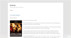 Desktop Screenshot of juliacity.wordpress.com