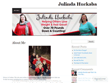 Tablet Screenshot of julindahuckaba.wordpress.com