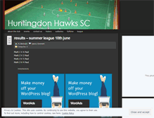 Tablet Screenshot of hhawkssc.wordpress.com