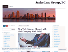 Tablet Screenshot of jackolg.wordpress.com