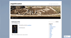 Desktop Screenshot of angelehouston.wordpress.com