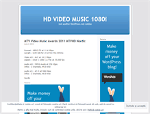 Tablet Screenshot of hdmusic1080i.wordpress.com