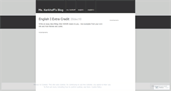 Desktop Screenshot of mskerkhoff.wordpress.com