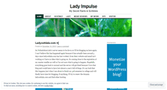 Desktop Screenshot of ladyimpulse.wordpress.com
