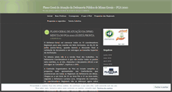 Desktop Screenshot of pga2010.wordpress.com