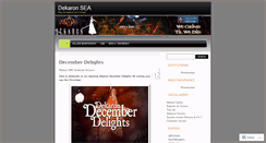 Desktop Screenshot of dekaronsea.wordpress.com