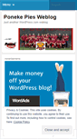 Mobile Screenshot of ponekepies.wordpress.com
