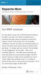 Mobile Screenshot of depechemom.wordpress.com