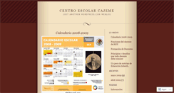 Desktop Screenshot of centroescolarcajeme.wordpress.com