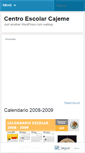 Mobile Screenshot of centroescolarcajeme.wordpress.com