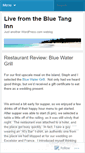 Mobile Screenshot of livefromthebluetang.wordpress.com