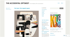 Desktop Screenshot of casualoptimist.wordpress.com