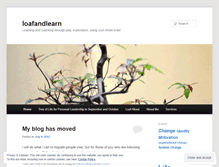 Tablet Screenshot of loafandlearn.wordpress.com