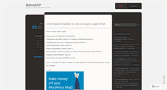 Desktop Screenshot of bizhubesp.wordpress.com
