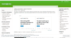 Desktop Screenshot of mammaatroma.wordpress.com