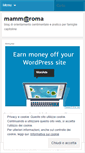 Mobile Screenshot of mammaatroma.wordpress.com