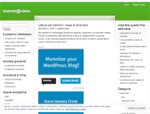 Tablet Screenshot of mammaatroma.wordpress.com