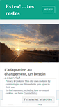 Mobile Screenshot of extratesrestes.wordpress.com