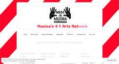 Desktop Screenshot of madeinmusina.wordpress.com