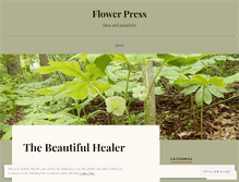 Tablet Screenshot of flowers4u.wordpress.com