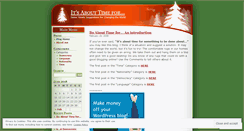 Desktop Screenshot of itsabouttimefor.wordpress.com