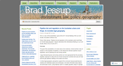Desktop Screenshot of bradjessup.wordpress.com