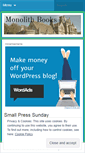 Mobile Screenshot of monolithbooks.wordpress.com