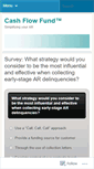 Mobile Screenshot of cashflowfund.wordpress.com
