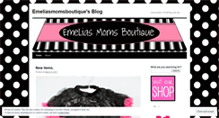 Desktop Screenshot of emeliasmomsboutique.wordpress.com