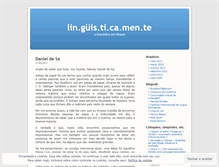 Tablet Screenshot of linguisticamente.wordpress.com