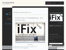 Tablet Screenshot of ifixsa.wordpress.com