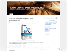 Tablet Screenshot of julianoolenick.wordpress.com