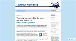 Desktop Screenshot of ampap.wordpress.com