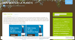 Desktop Screenshot of monoeilsurlaplanete.wordpress.com