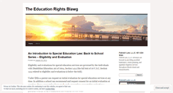 Desktop Screenshot of educationrights.wordpress.com