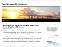 Tablet Screenshot of educationrights.wordpress.com