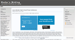 Desktop Screenshot of mudac.wordpress.com