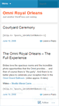 Mobile Screenshot of omniroyalorleans.wordpress.com