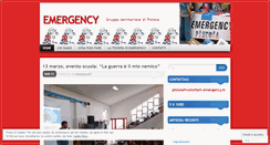Desktop Screenshot of emergencypistoia.wordpress.com