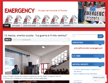 Tablet Screenshot of emergencypistoia.wordpress.com