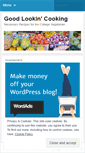 Mobile Screenshot of goodlookincooking.wordpress.com