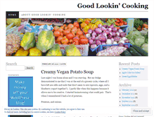 Tablet Screenshot of goodlookincooking.wordpress.com