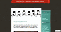 Desktop Screenshot of angelanyday.wordpress.com