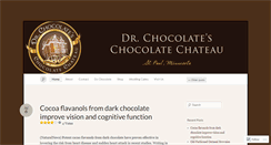 Desktop Screenshot of chocolatechateau.wordpress.com